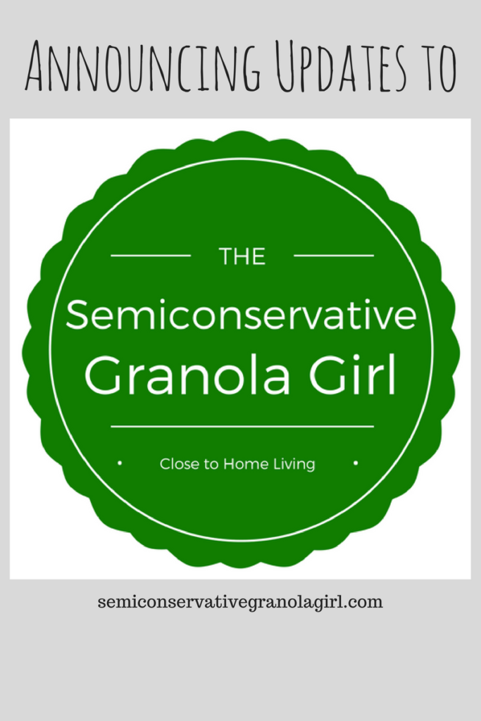 Recent updates the semiconservative granola girl