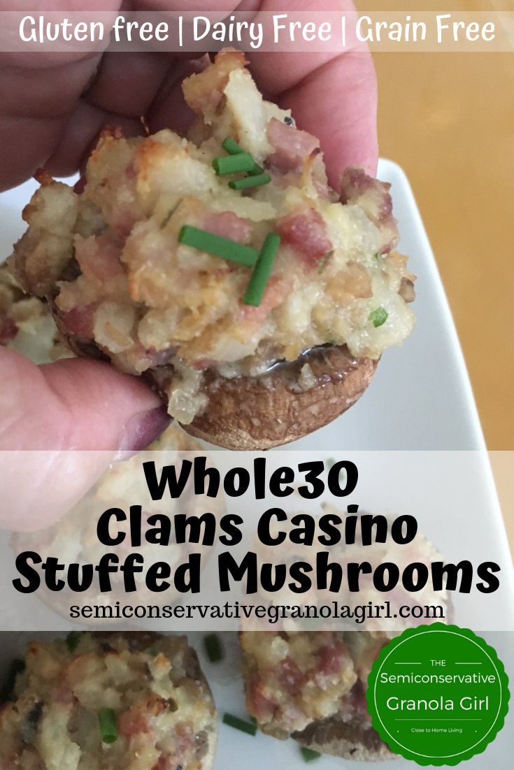 Clam casino stuffing