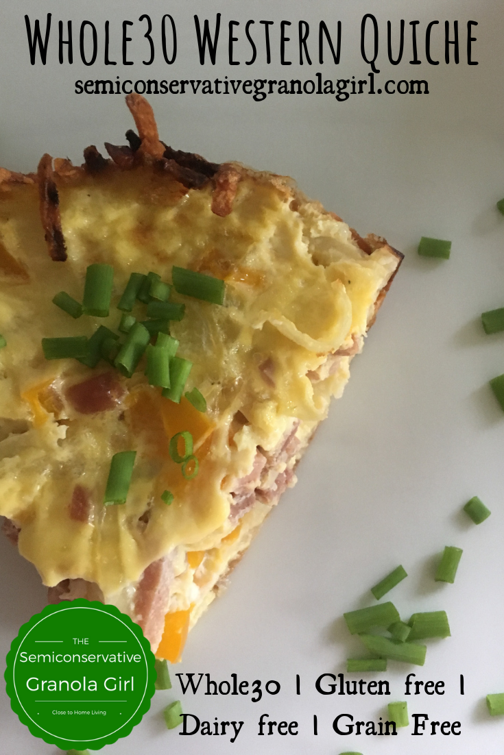 Whole30 Quiche Lorraine with Hash Brown Crust (Paleo, Gluten Free) - 40  Aprons